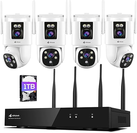 Wireless Security Camera System KWDP164