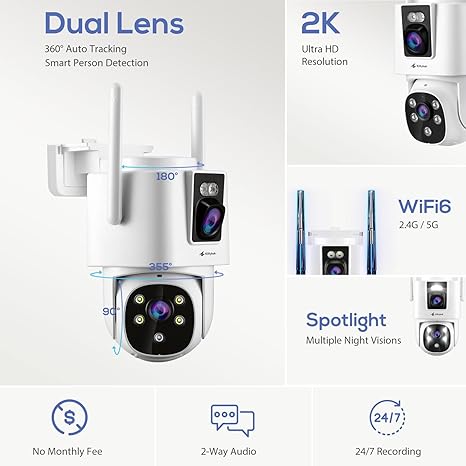 Wireless Security Camera System KWDP164