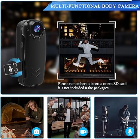 Mini Body Camera HD 1080P