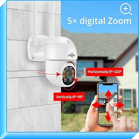 2K PTZ Security Camera