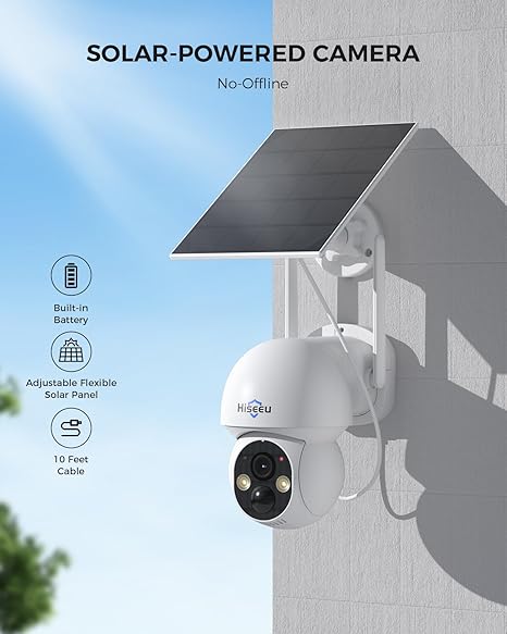 Solar Wireless Outdoor Camera