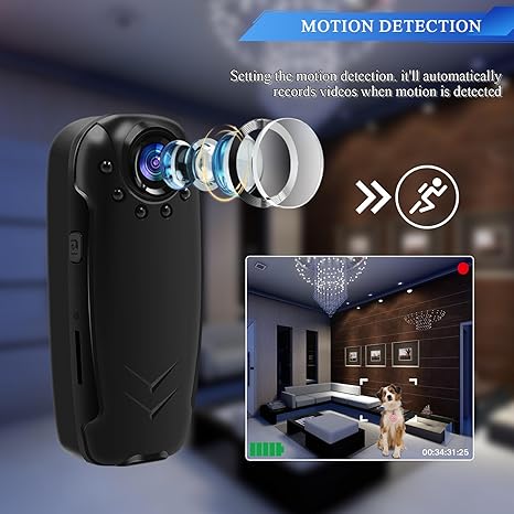 Mini Body Camera HD 1080P