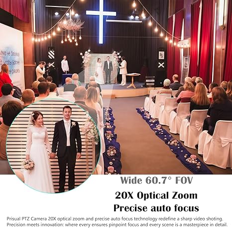 PTZ Camera 20X Optical Zoom