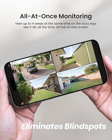 Wireless Outdoor Camera 4-Kit