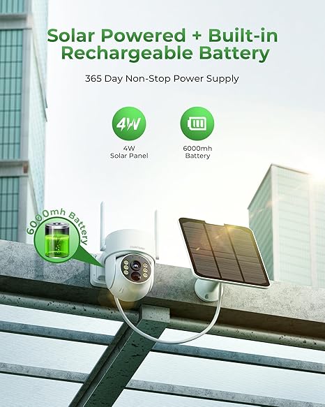 Solar Security Camera System 10CH