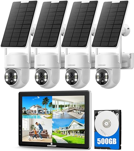 Solar Security Camera System 10CH
